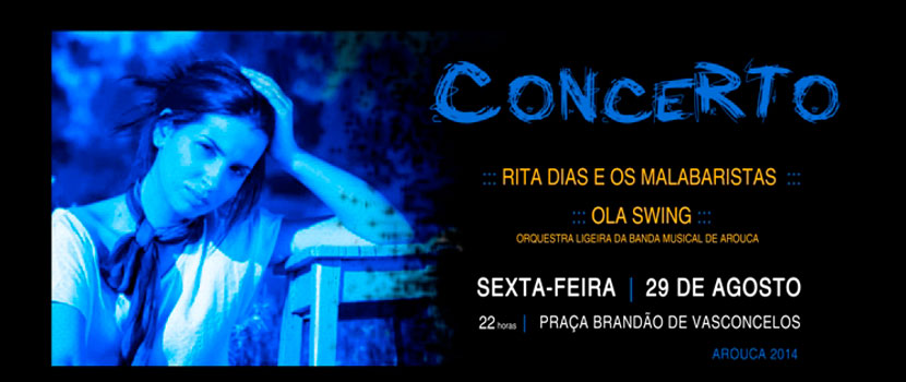 Concerto junta «Rita Dias & Os Malabaristas» À «OLA SWING»