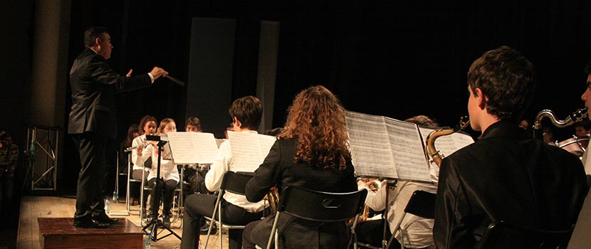 Banda Juvenil participa em aniversário em Óbidos