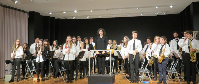 Alunos da Banda Musical de Arouca mostram o seu talento na Audição de Páscoa