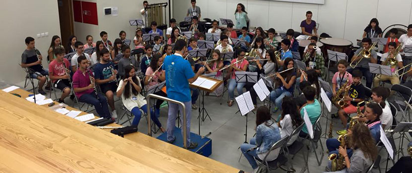 1.º Estágio de Orquestra da Banda Musical revela-se um sucesso, e termina com grande concerto
